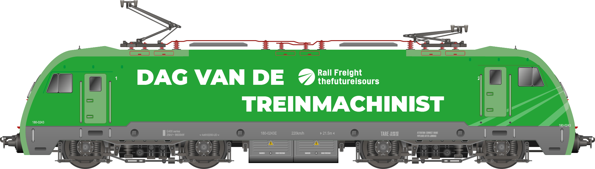 Dag van de treinmachinist